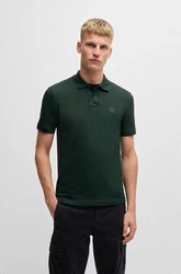 BOSS Poloshirt 'Passenger' Grün/Dunkelgrün