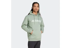 adidas TERREX Kapuzensweatshirt MT LOGO HD Hellgrün/Grün