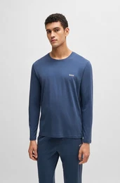 Langarmshirt Mix&Match LS mit Logoschriftzug