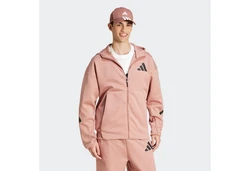 adidas Sportswear Kapuzensweatshirt M Z.N.E. FZ Rosa/Gold