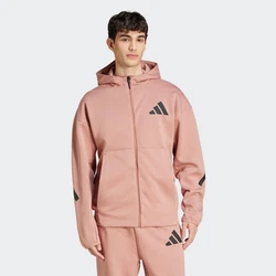 adidas Sportswear Kapuzensweatshirt M Z.N.E. FZ Rosa/Gold