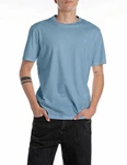 Replay T-Shirt Blau/Grau/Hellblau