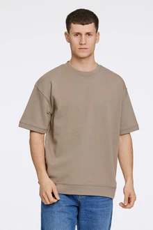 LINDBERGH T-Shirt mit Logostickerei LINDBERGH T-Shirt mit Logostickerei