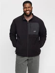 Jack & Jones Fleecejacke JJTHEO Schwarz/Beige