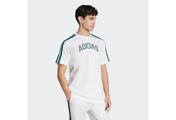adidas Sportswear T-Shirt COLLEG TEE smaragd/weiß