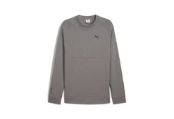 PUMA Langarmshirt TECH CREW Dunkelgrau/Grau/Hellgrau/Khaki