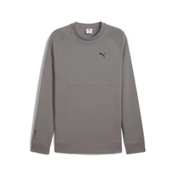 PUMA Langarmshirt TECH CREW Dunkelgrau/Grau/Hellgrau/Khaki