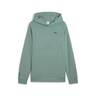PUMA Kapuzensweatshirt TECH HOODIE Grün/Hellgrün