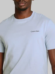 Calvin Klein T-Shirt CP-LINEAR BOX LOGO Hellblau/Blau