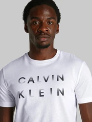 Calvin Klein T-Shirt CP-ENLARGED LOGO T-SHIRT Rot/Dunkelrot/Dunkelblau