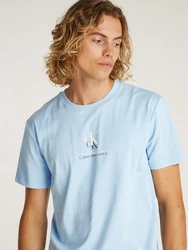 Calvin Klein Jeans T-Shirt hellblau/dunkelblau/weiß