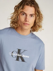 Calvin Klein Jeans T-Shirt MONOLOGO SHIFT TEE Blau/Hellblau
