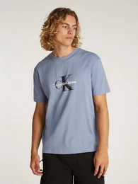 T-Shirt MONOLOGO SHIFT TEE mit groem Logodruck