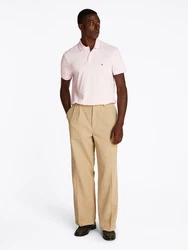 Tommy Hilfiger Poloshirt PLACKET INTEREST REG POLO navy / pink / rot