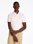 Tommy Hilfiger Poloshirt PLACKET INTEREST REG POLO navy / pink / rot