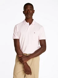 Tommy Hilfiger Poloshirt PLACKET INTEREST REG POLO navy / pink / rot