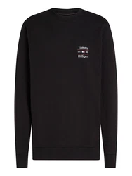 Tommy Hilfiger Sweatshirt HILFIGER STACK Schwarz/Dunkelrot