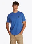 Tommy Jeans T-Shirt TJM RLX TJ LABEL TEE Blau/Hellblau