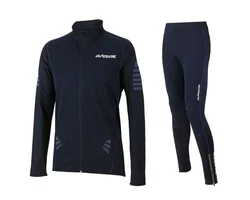 Airtracks Fahrradhose Herren Thermo Radtrikot Set Pro Windstopper 