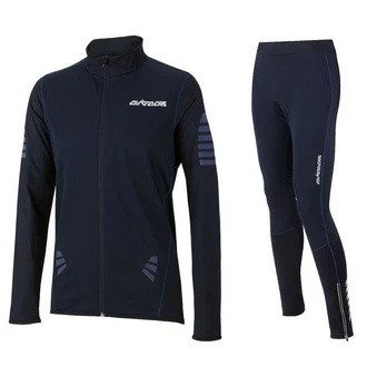 Airtracks Fahrradhose Herren Thermo Radtrikot Set Pro Windstopper