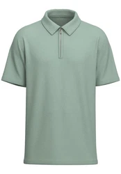 SELECTED HOMME Poloshirt Grün/Hellgrün/Hellblau