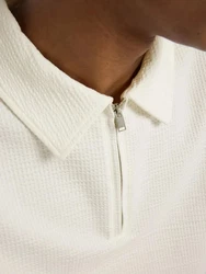 SELECTED HOMME Poloshirt Weiß/Creme/Khaki/Beige/Hellblau