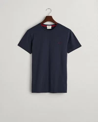 GANT T-Shirt CONTRAST LOGO Blau