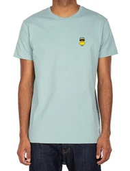 iriedaily T-Shirt Lazy Sunny Day Blau/Hellblau/Grün