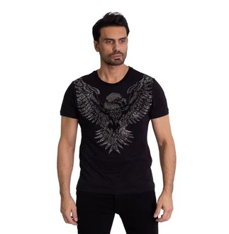 TRUENO T-Shirt Herren SLIM FIT mit Adler Motiv
