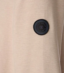 CASAMODA Sweatshirt Troyer 444303400 Beige/Khaki/Braun