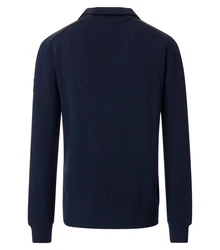 CASAMODA Sweatshirt Troyer 444303400 Dunkelblau/Blau