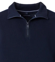 CASAMODA Sweatshirt Troyer 444303400 Dunkelblau/Blau
