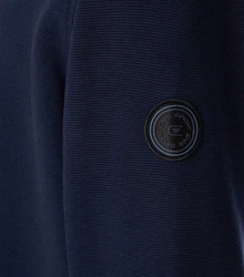 CASAMODA Sweatshirt Troyer 444303400 Dunkelblau/Blau