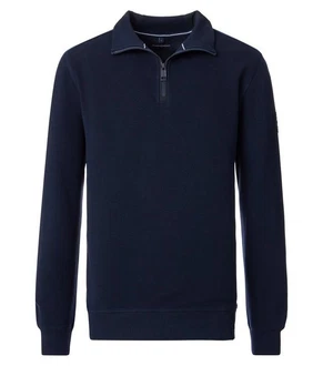 CASAMODA Sweatshirt Troyer 444303400 Dunkelblau/Blau