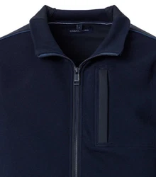 CASAMODA Sweatjacke Troyer 444303500 Dunkelblau