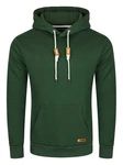 riverso Herren Kapuzenpullover RIVLuca Hoodie Sweatshirt Pullover Kapuze Kängurutaschen Regular Fit Dunkelgrün/Grün riverso Herren Kapuzenpullover RIVLuca Hoodie Sweatshirt Pullover Kapuze Kängurutaschen Regular Fit Dunkelgrün/Grün