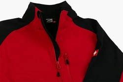 Engelbert Strauss Softshelljacke dryplexx softlight Rot/Dunkelrot