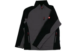 Engelbert Strauss Softshelljacke dryplexx softlight Dunkelgrau/Schwarz/Hellgrau/Grau