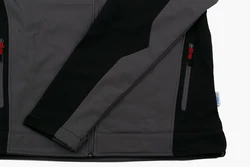 Engelbert Strauss Softshelljacke dryplexx softlight Dunkelgrau/Schwarz/Hellgrau/Grau