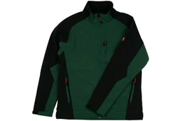 Engelbert Strauss Softshelljacke dryplexx softlight Grün/Dunkelgrün