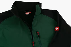Engelbert Strauss Softshelljacke dryplexx softlight Grün/Dunkelgrün