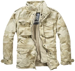 Brandit Kurzjacke M65 Giant Jacket Khaki/Braun/Dunkelgrün
