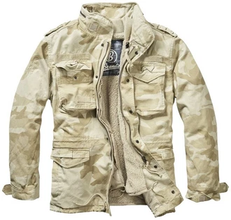 Brandit Kurzjacke M65 Giant Jacket Khaki/Braun/Dunkelgrün