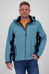DEPROC Active Softshelljacke NUNAVUT CS NEW MEN Hellblau/Blau/Türkis