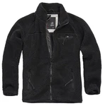Brandit Herren Teddyfleece Jacket Schwarz/Dunkelgrau