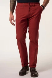 JP1880 Chinohose Chino Hose Bauchfit FLEXNAMIC 4-Pocket Rot/Dunkelrot/Braun