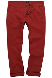 JP1880 Chinohose Chino Hose Bauchfit FLEXNAMIC 4-Pocket Rot/Dunkelrot/Braun