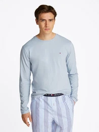 Pyjama LS PANT WOVEN SET PRINT (Set, 2 tlg., 2er) mit Streifenmuster