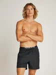 Calvin Klein Swimwear Badeshorts MEDIUM DOUBLE WB schwarz/weiß