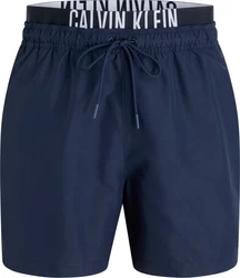 Calvin Klein Swimwear Badeshorts MEDIUM DOUBLE WB Hellblau/Dunkelblau/Blau